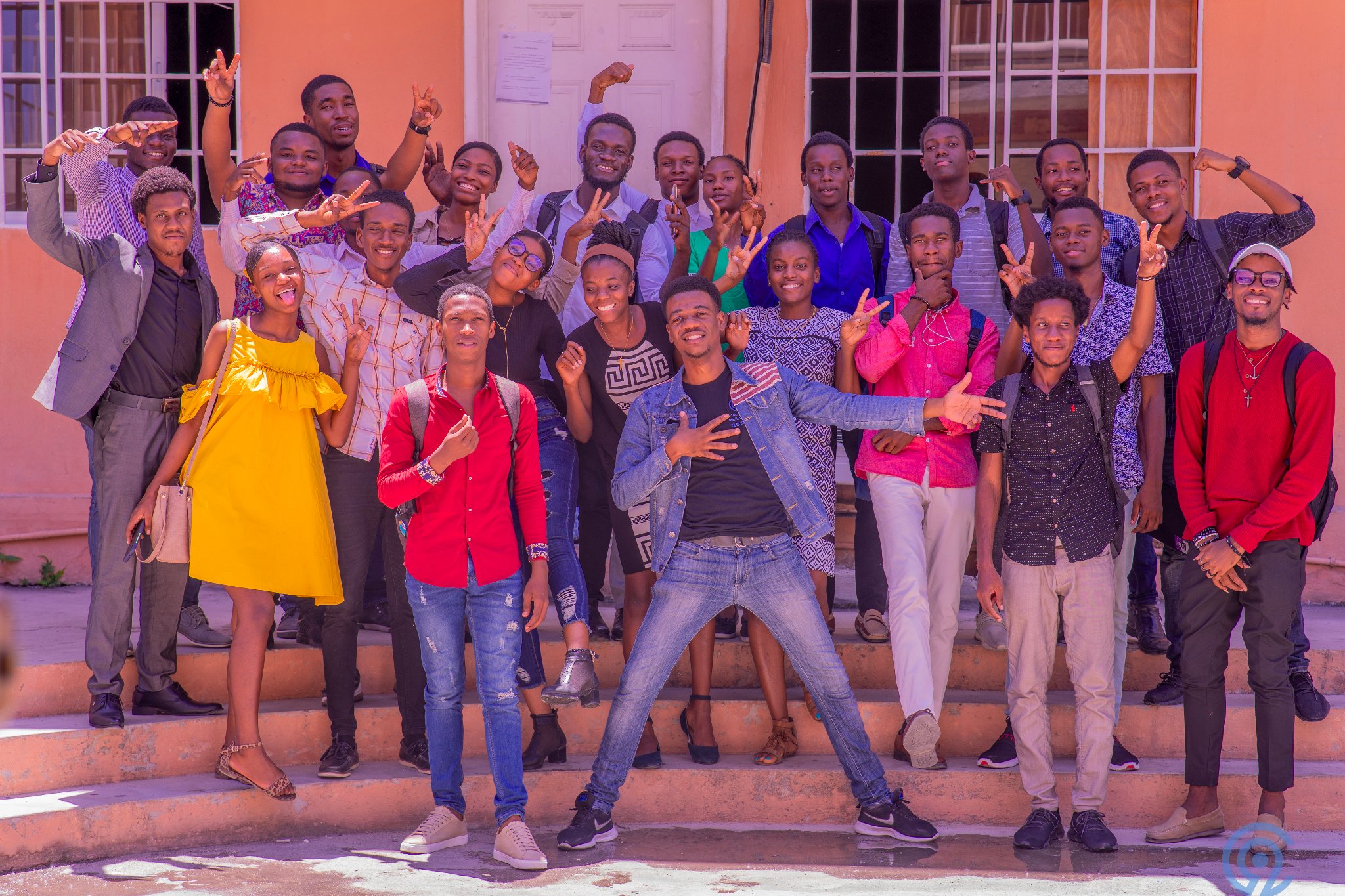 Code9Class Coding Club Graduation Photo at ESIH